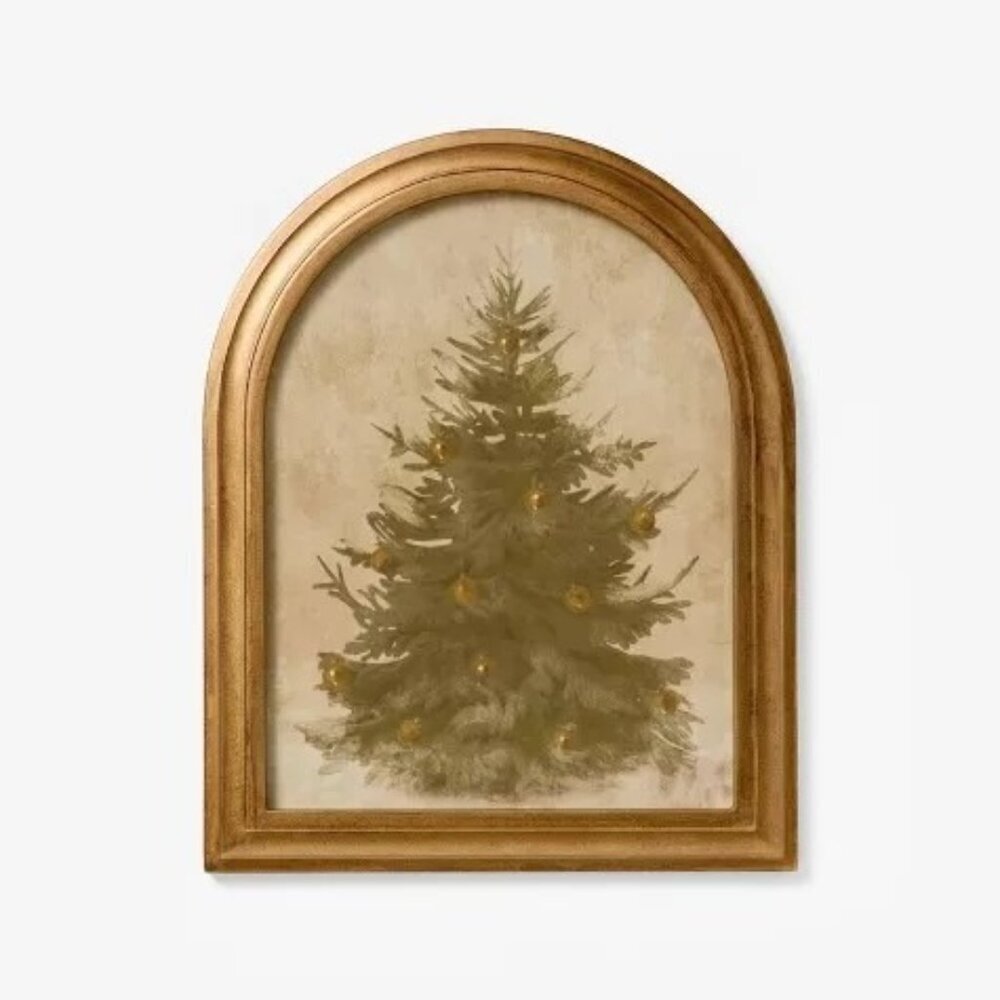 11x13 Christmas Tree Framed Wall Art - Threshold Studio McGee‎ - Target 2024
